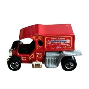 Vintage Hot Wheels 1979 T-Totaller Blackwall No. 9648 Rare Red Diecast 1:64